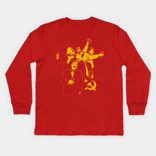 THE COMMUNIST PARTY (1 COLOR VARIANT) Kids Long Sleeve T-Shirt